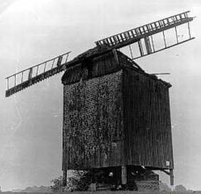 Zustand der Mühle 1960