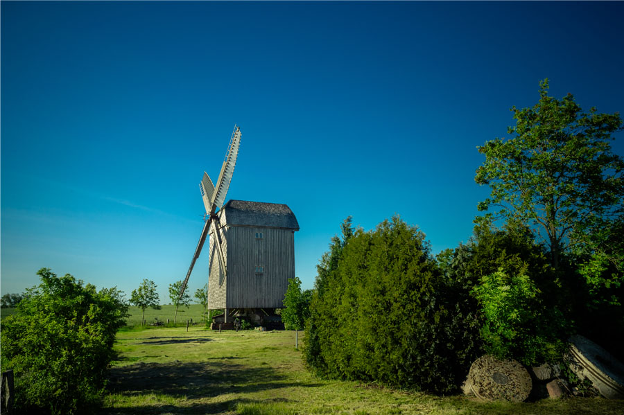Fotogragie der Bockwindmühle